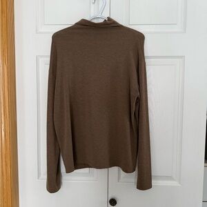 Wilfred Free Taupe/ brown Knit long sleeve Top